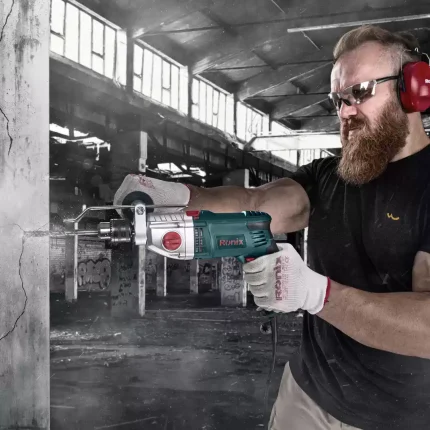 مدل : 2221                                                                                                                    (2.88)                                                دریل برقی گیربکسی 13 میلی‌متری آچاری 1050 وات